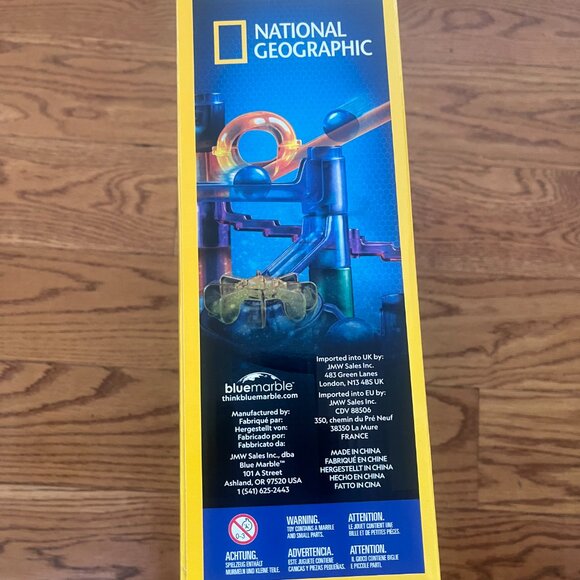 New Unopened National Geographic Marble Run with Motorized Elevator - 150-Piece - Picture 3 of 4